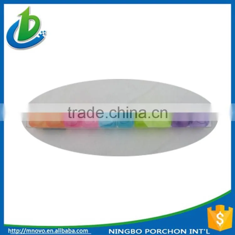 Recycling food grade colorful artificial ice cubes
