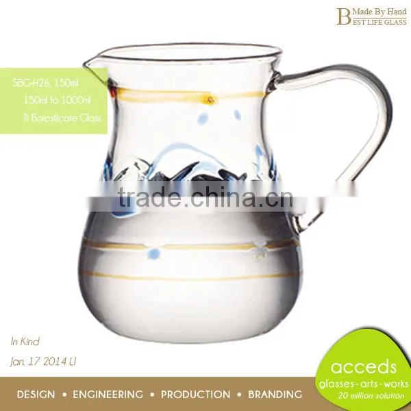 Thermos Heat Resistant Water Pyrex Wholesale Pitcher