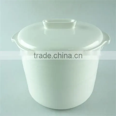 stock cheap ceramics tureen with metal stand