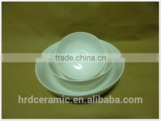 unique personalized white custom porcelain ceramic bowl