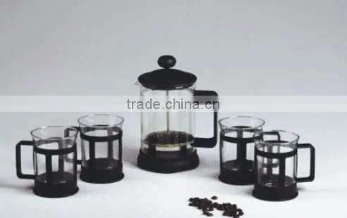 hot sale YAMI glass french coffee press 600cc