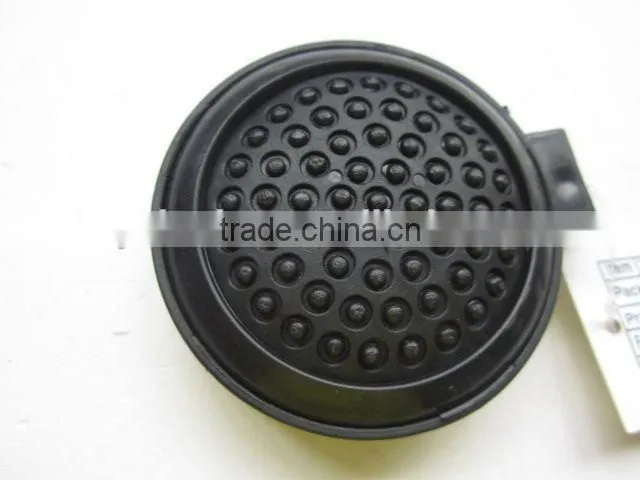 Round folding comb with mirror/hair brush