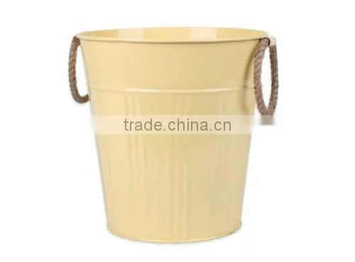 New Asbury Metal Wastebasket in colorful , Metal Trash Can, Garbage Steel Waste Bin