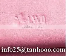 Sexy pink leather wallet/women wallet money clip/women purse