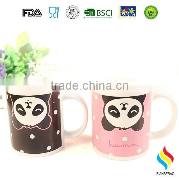 marketing gift ceramic 11oz colour changing mug with design