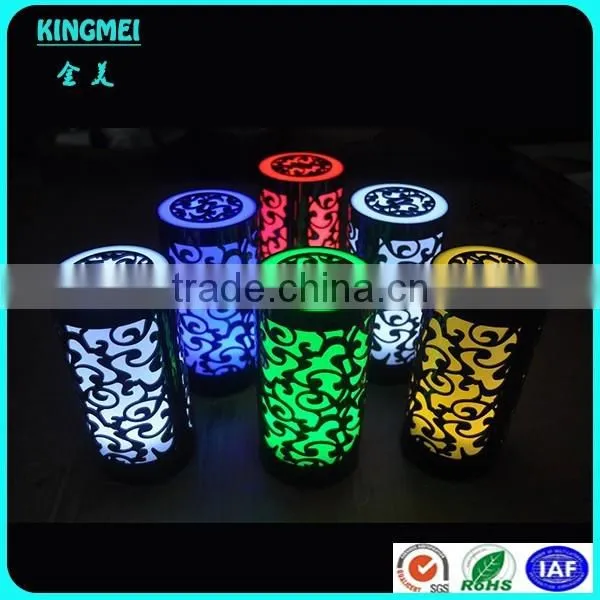 Night stand table lamp & led portable table lamp for wedding decoration