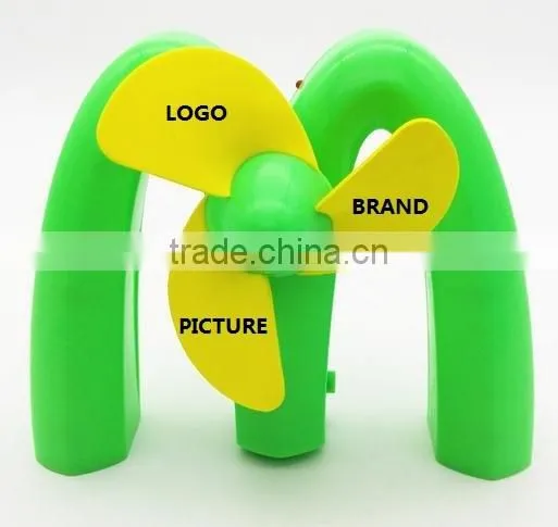 Creative Mini cartoon M letter USB small fan,Nice Portable USB Fan LS Eplus