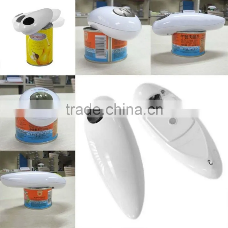 The One Touch Automatic Electric Can Tin Bottle Opener No Hands Battery Operated