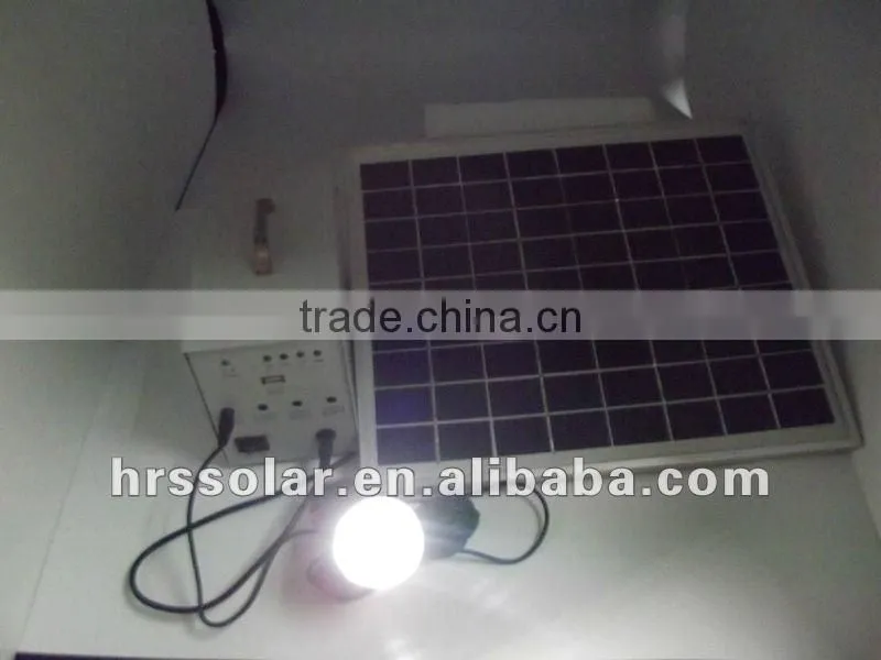 High quality Portable 5W Home use solar system