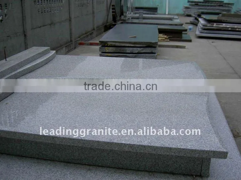 grey granite tombstone