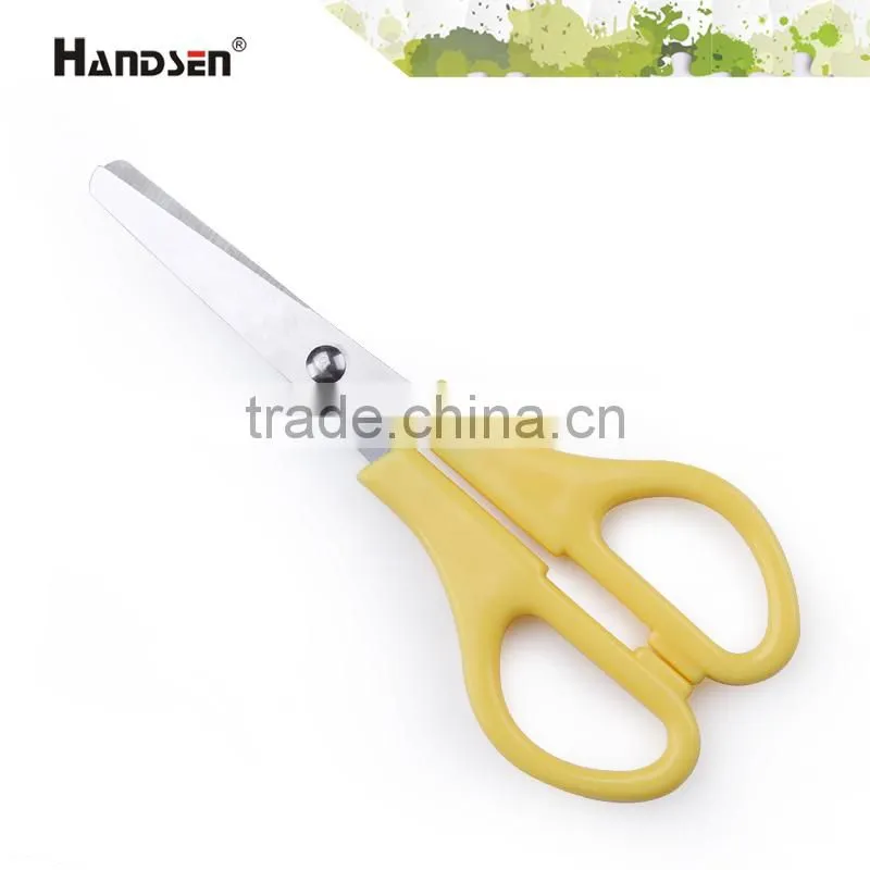 5" plastic handle different quality popular cheap scissors