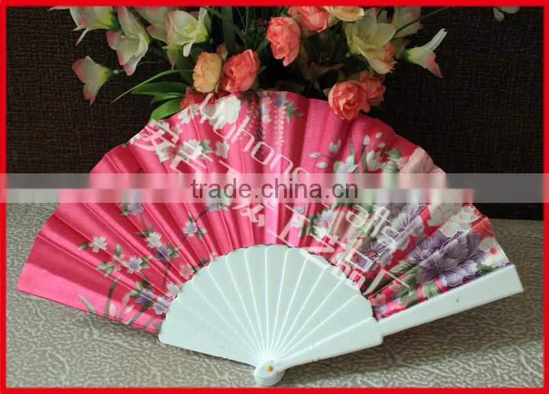 Promotional cloth advertising hand fan