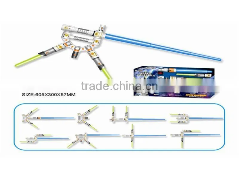hot sale plastic samurai light sword toy light sword