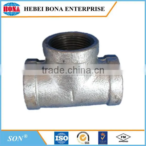 G.I. pipe fittings with BS standard