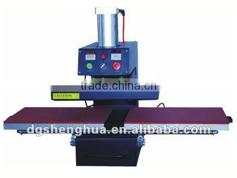 Best quality pneumatic tshirt heat transfer machine