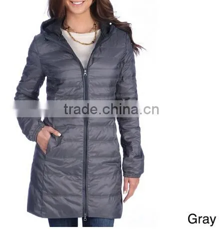 United Face Women's Lightweight Hooded Down Coat