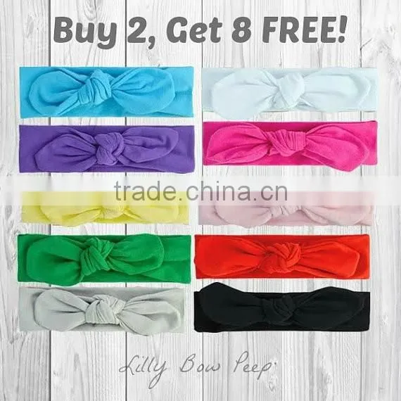 New arriven Wholesale Baby handmade Elastic Crochet Headbands,Baby Crochet Headbands wholesale price
