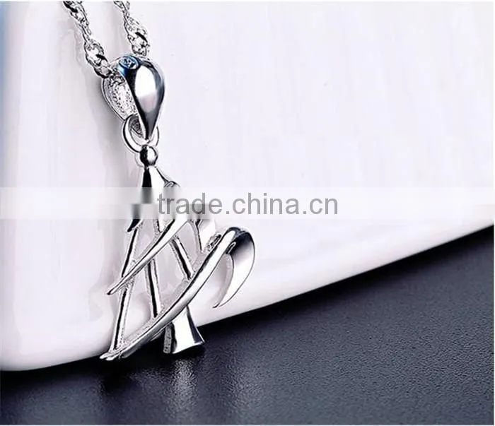 New Arrival Christmas Gift Silver 925 Christmas Tree Pendant For Necklace