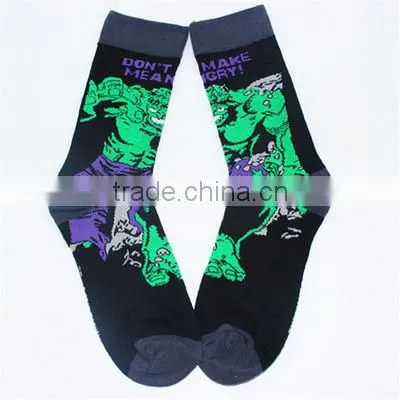 teen boys tube cartoon socks,cute boy tube socks