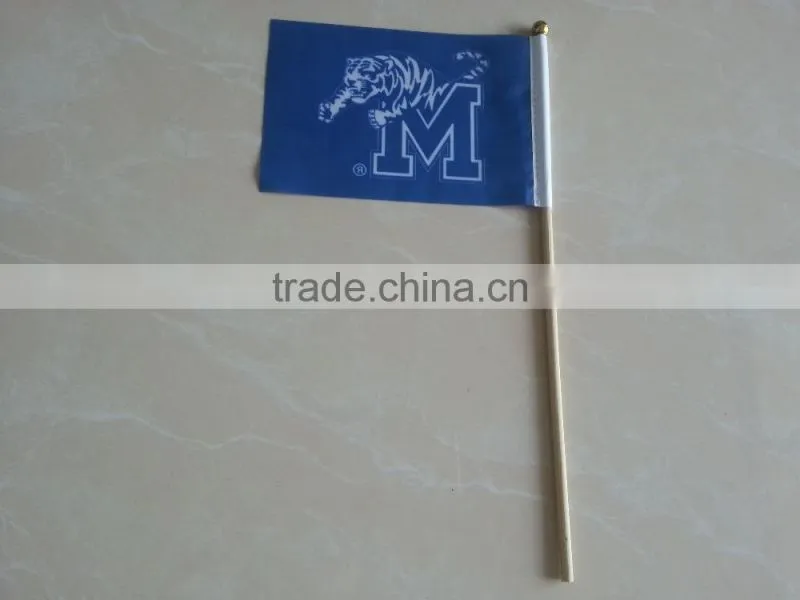high quality hand polyester flag