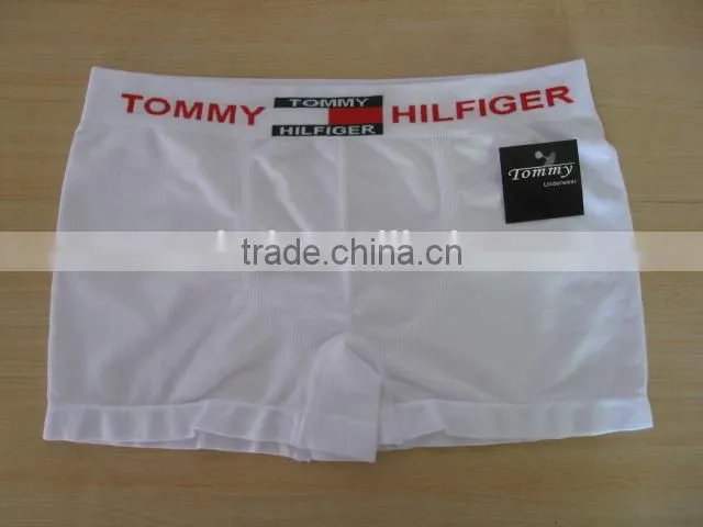 Hot selling men's seamless underwear sexy boxer brief underwear