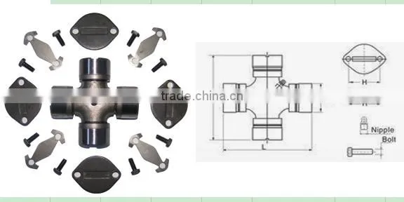 GU Series(GU-3000, GU-4000, GU-5000)High Precison Cross-shaft Universal Joint Fit NISSAN