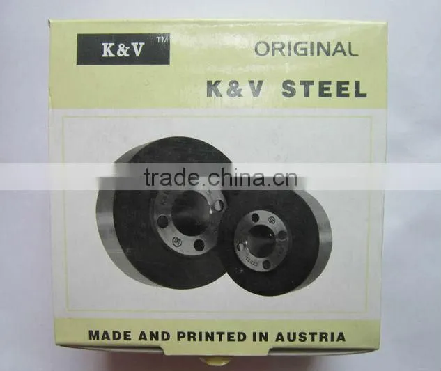 K and V bell knife for skiving machines