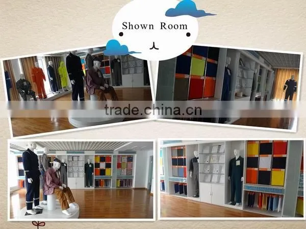 T/C Static Free fabric for Oil Gas FR workwear(300gsm)