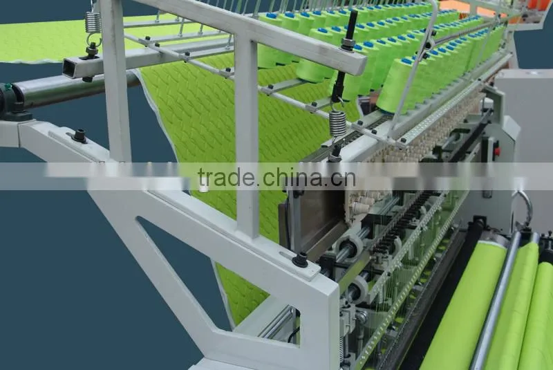 CS64 Digital control shuttle bed cover machine
