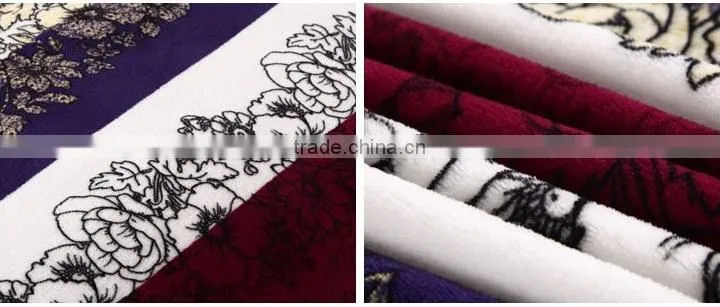 high quality fleece blanket/heavy coral fleece blanket