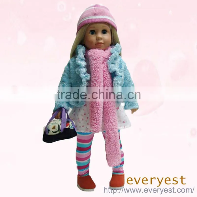 new product toy baby doll with glasses/18 inch doll/style doll