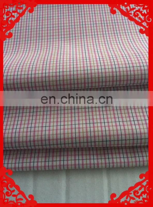 2014 fashion latest new Italy design pattern BAMBOO check fabrics for shirt