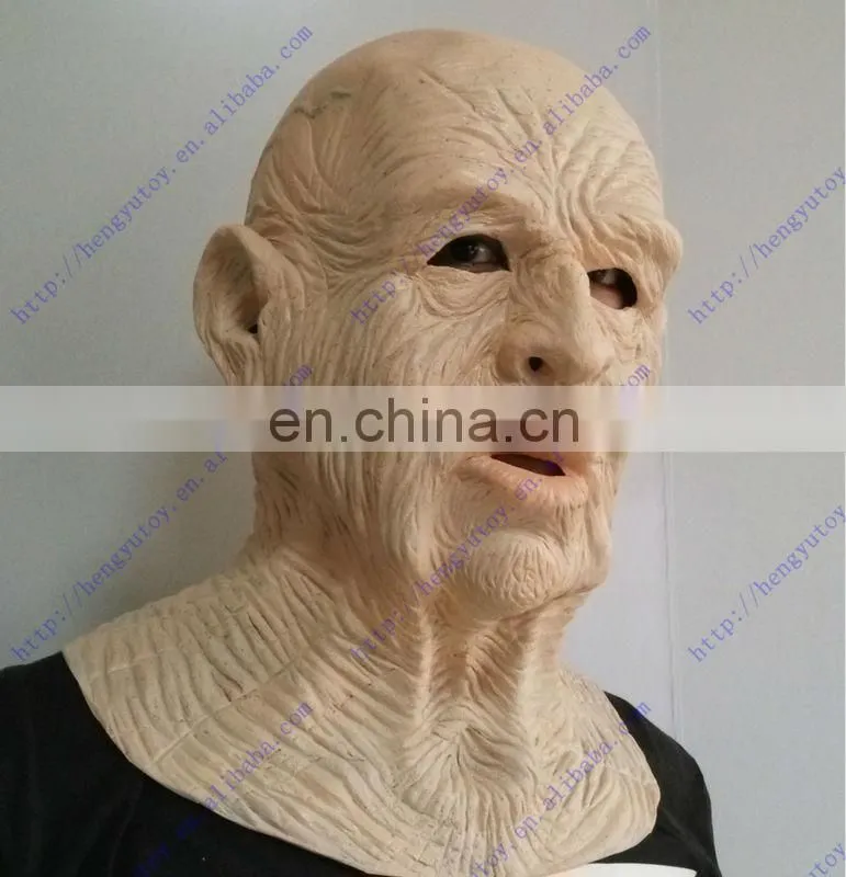 2013 The highest selling character celebrity party Old Man mask for Fancy Dress Ideal Classic Cosplay Latex Halloween Mask