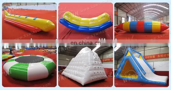 2017 HOT Crazy Inflatable Water Floating Island, Water Toys For The Lake