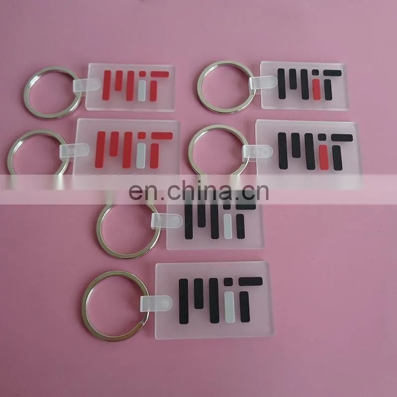 3d pvc house shape key chains