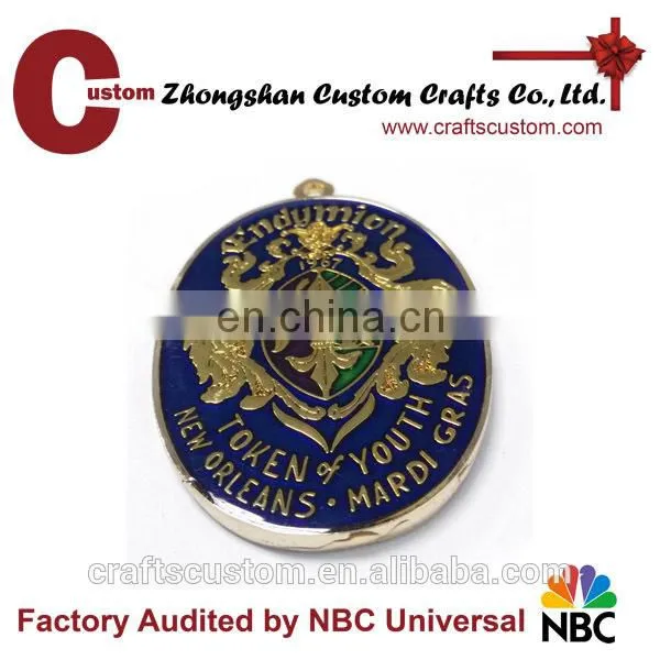 Promotional gifts expert factory custom pumpkin shape RENO halloween running medal