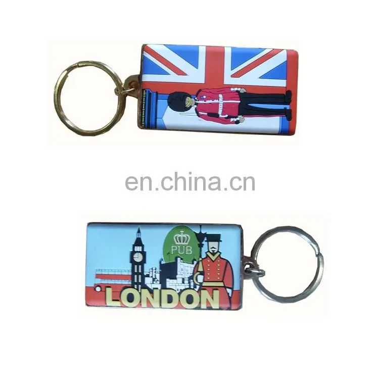 Pvc face changing innivative dubai keychains