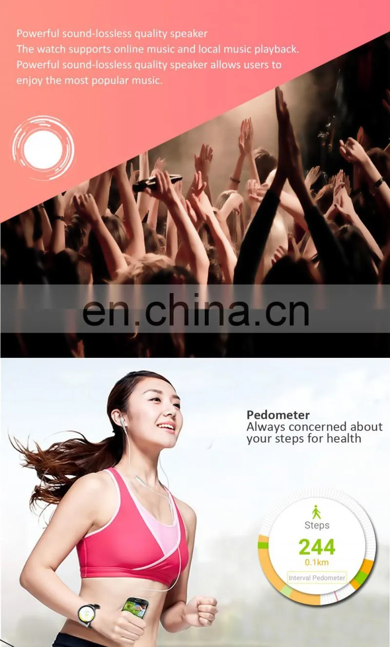 S99A Quad Core 3G Smart Watch GPS WiFi Pedometer Heart Rate Smartwatch