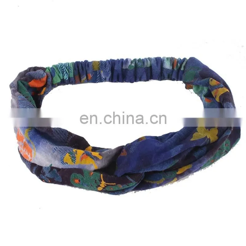 Newest Style Sublimation Printing Sorts Moisture Wicking Knots Headband
