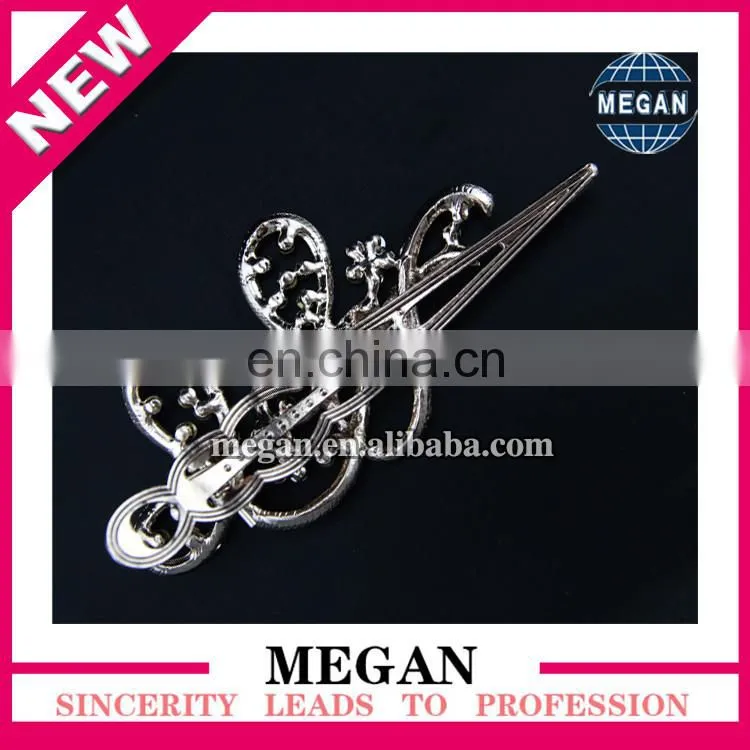 New Model Rhinestone Flower Hair Clips Crystal Hair Accessory for Women