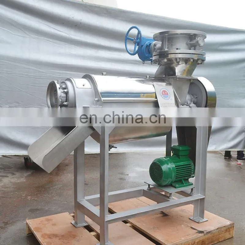 Industrial pear juice screw extractor/spiral fruit juicer/fruit juice extractor