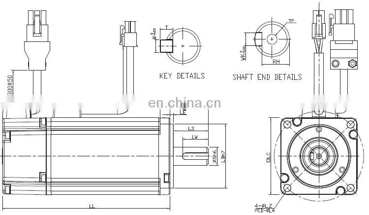 ECMA-C11010RS original Delta 220v 1kw ac servo motor