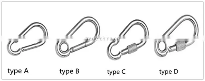 Stainless Steel Snap Hook DIN5299 Form C