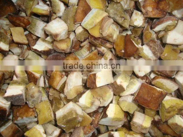 Frozen Boletus Edulis, Green cubes, grade A