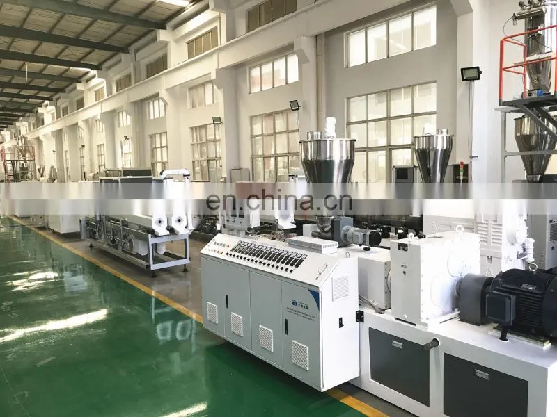 pvc conduit pipe extruder making machine extrusion line/ plastic pipe making machinery