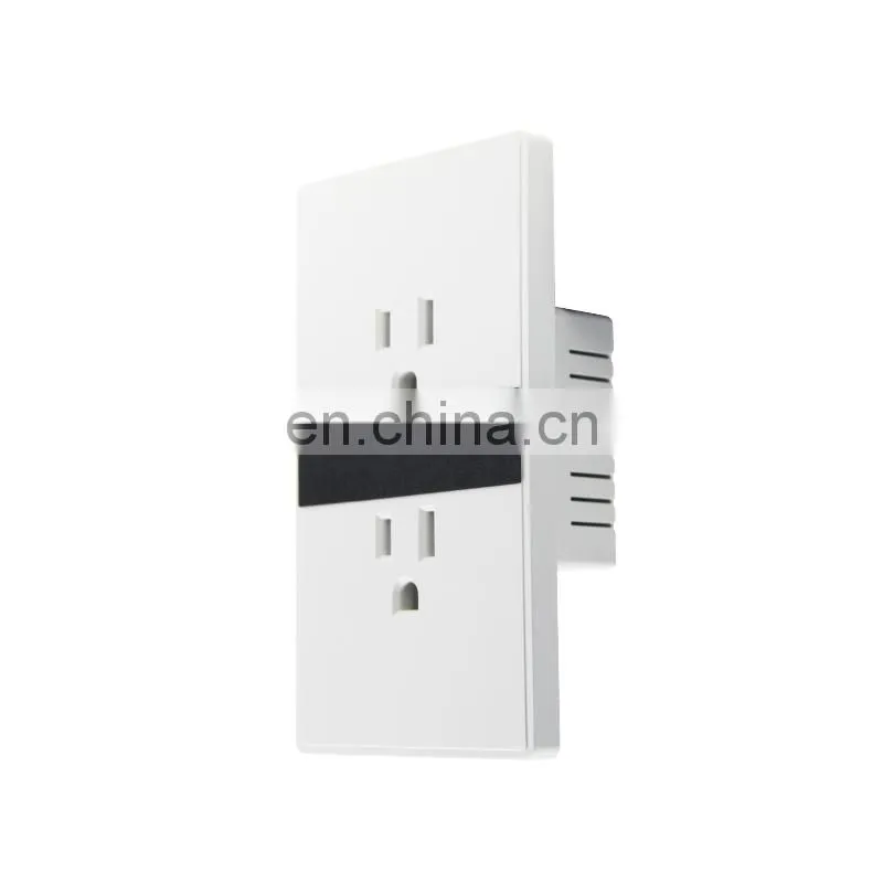 Wifi smart in wall power timer outlet remote control us adapter switch socket plug