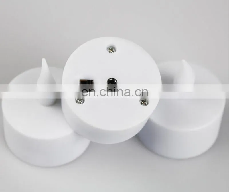 wedding events party restaurant decorative battery operated 12 packs rechargeable flicker warm white led candle white
