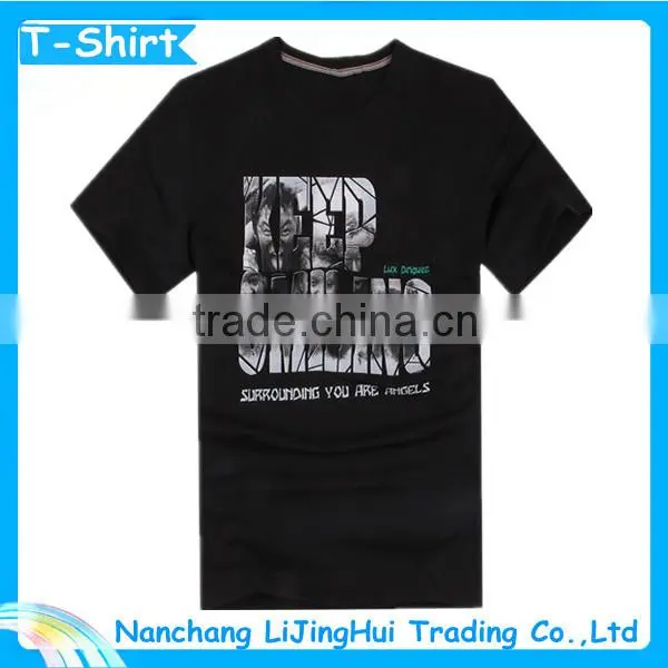 Unisex Promotional Fashion Custom Hip Hop T-shirt