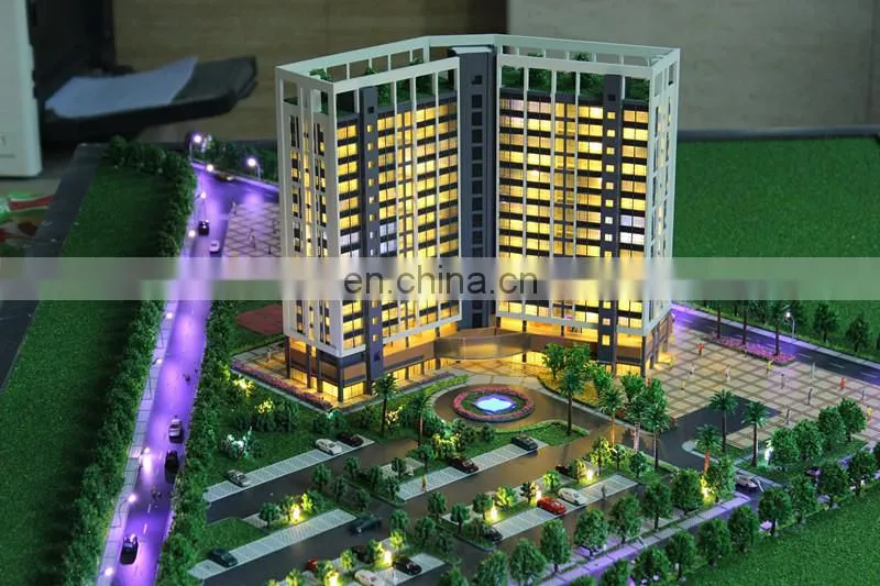 Office and residential scale model making ,ABS & acrylic ho house model maker