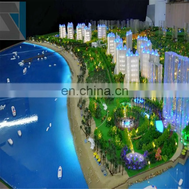 Architecture 3d rendering & visualization model for interior house plan layout